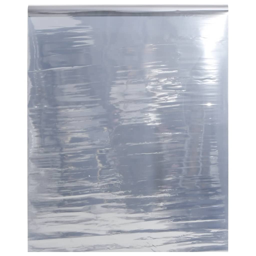 6: vidaXL solfilm 45x500 cm reflekterende effekt PVC sølvfarvet