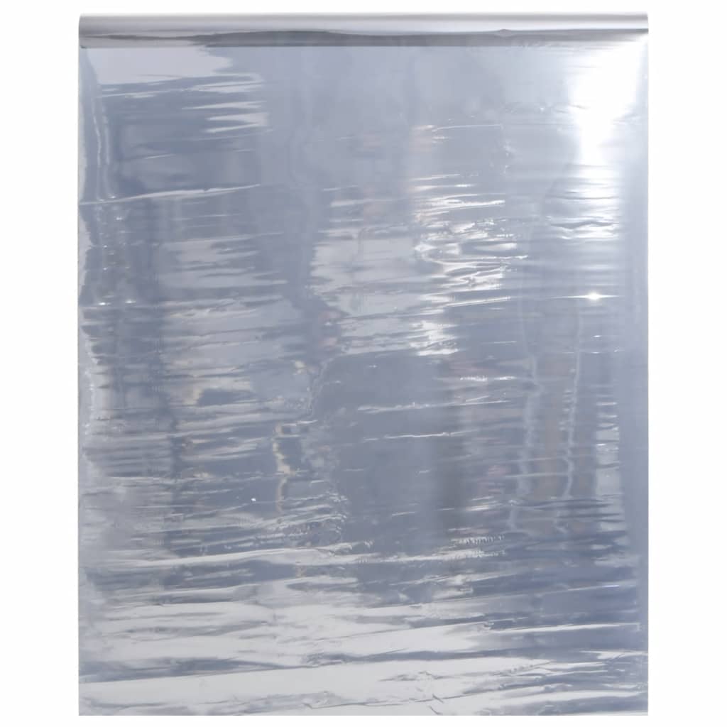 7: vidaXL solfilm 45x1000 cm reflekterende effekt PVC sølvfarvet