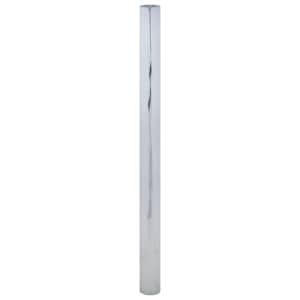 Solární fólie statická reflexní efekt stříbrná 45 x 2000 cm PVC - obrázek 3