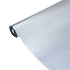 Solární fólie statická reflexní efekt stříbrná 45 x 2000 cm PVC - obrázek 6