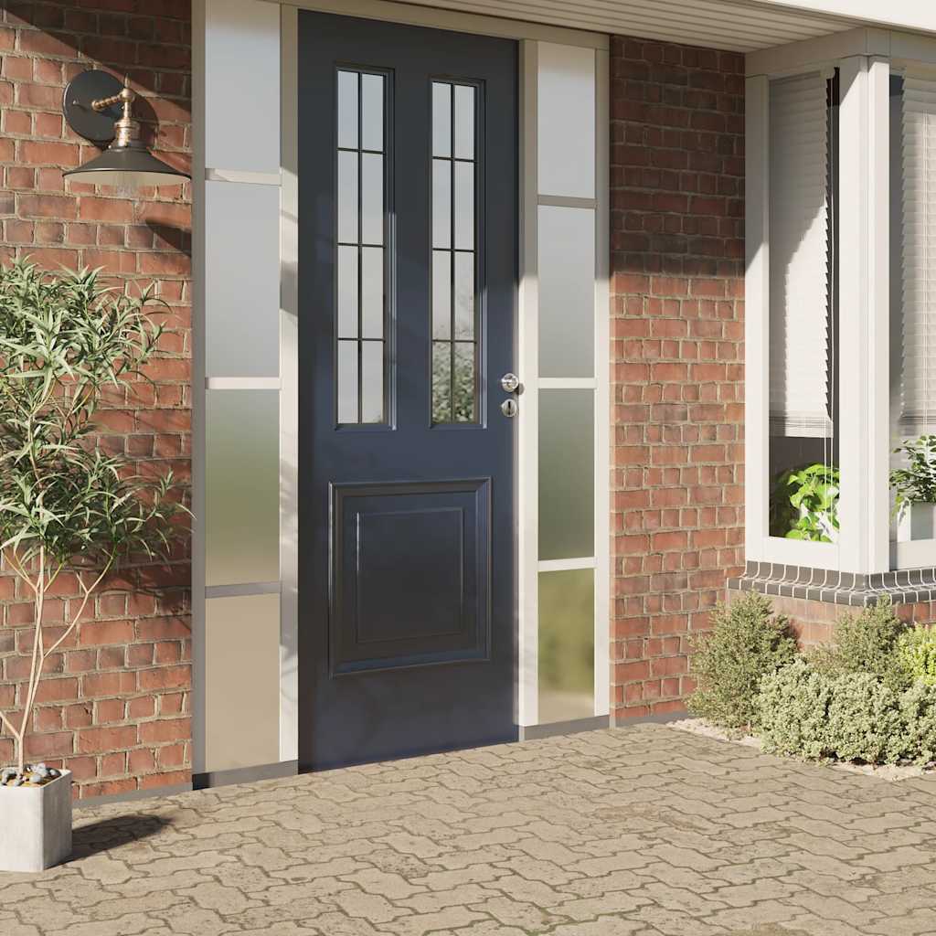 vidaXL - Zonnefolie - statisch - reflecterend - 90x500 - cm - PVC - zilverkleurig