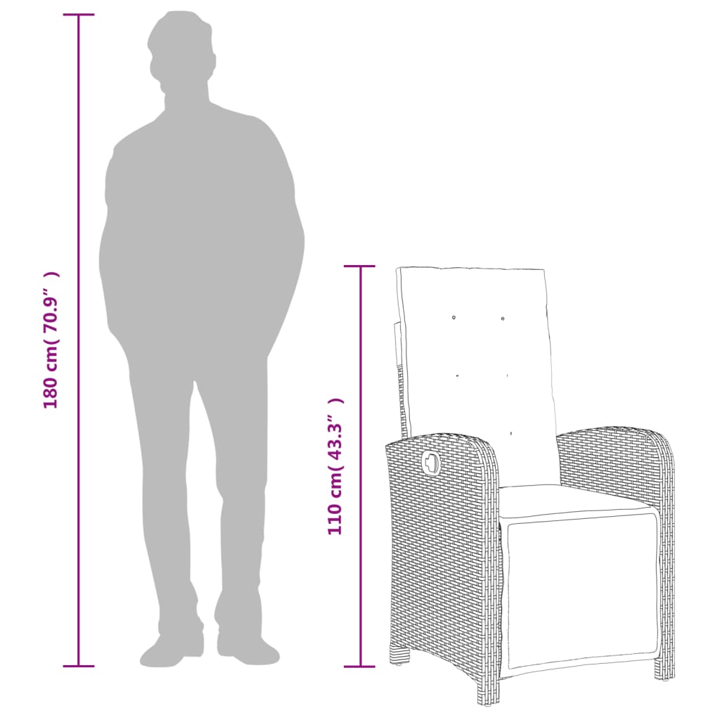 8 / Med fodskammel / 190 cm bordlængde - Billede 14