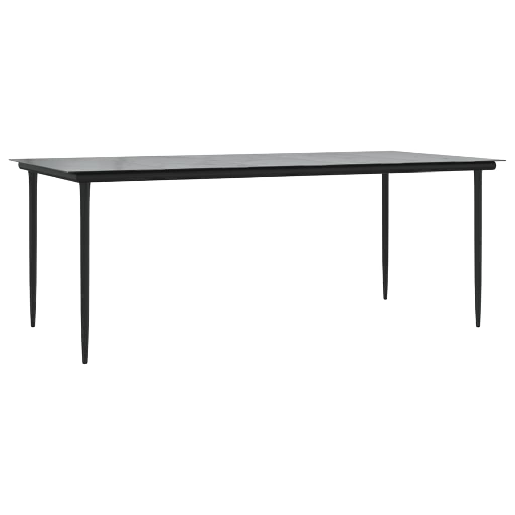 vidaXL 9-delige Tuinset met kussens poly rattan beige