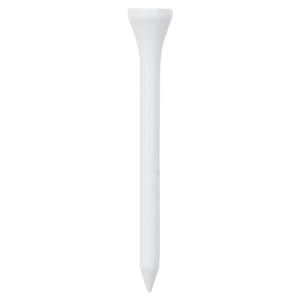 vidaXL golfi aval&ouml;&ouml;gitikud 1000 tk, valge, 83 mm, bambus