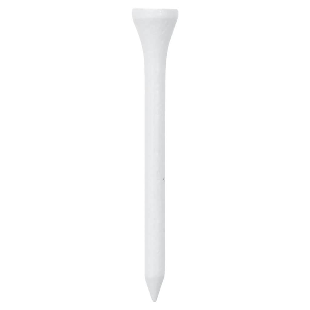 vidaXL Teuri de golf, 1000 buc., alb, 83 mm, bambus
