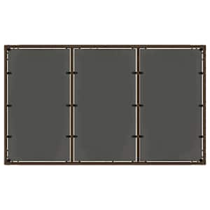 Zahradní stůl se skleněnou deskou hnědý 150x90x75 cm polyratan - obrázek 7