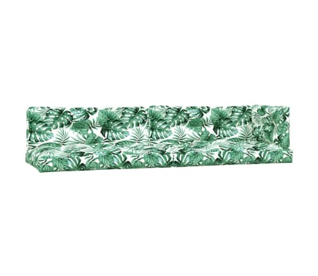 vidaXL 5-delige Loungeset pallet met kussens massief acaciahout