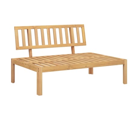 vidaXL 5-tlg. Garten-Sofagarnitur aus Paletten mit Kissen Akazienholz