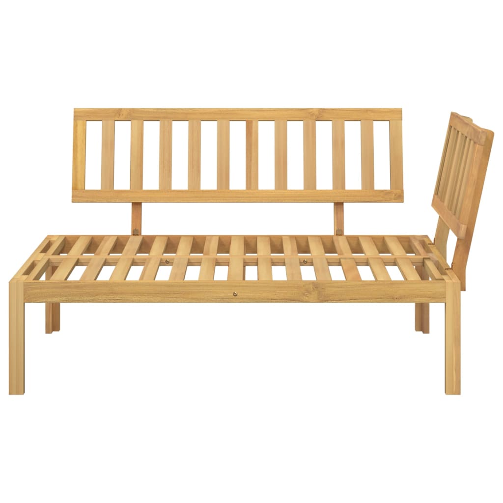 Thumbnail - vidaXL Garten-Ecksofa aus Paletten Massivholz Akazie