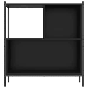 Knihovna černá 72 x 28 x 77,5 cm kompozitní dřevo - obrázek 5