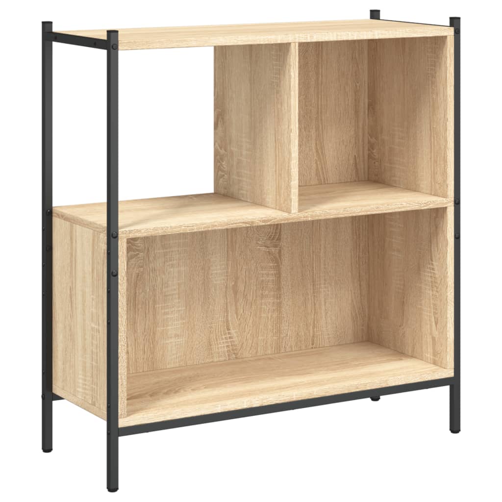 vidaXL Knihovna dub sonoma 72 x 28 x 77,5 cm kompozitní dřevo