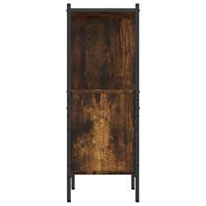 Knihovna kouřový dub 72 x 28 x 77,5 cm kompozitní dřevo - obrázek 6