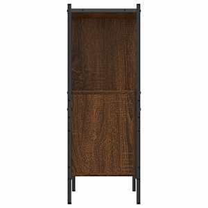 Knihovna hnědý dub 72 x 28 x 77,5 cm kompozitní dřevo - obrázek 6