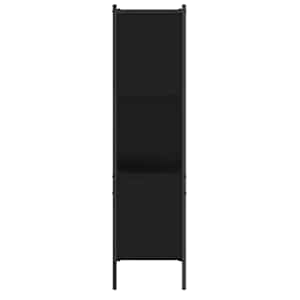 Knihovna černá 72 x 28 x 109 cm kompozitní dřevo - obrázek 6