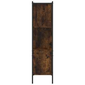 Knihovna kouřový dub 72 x 28 x 109 cm kompozitní dřevo - obrázek 6