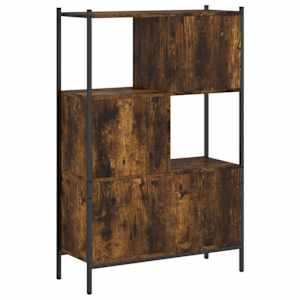 Knihovna kouřový dub 72 x 28 x 109 cm kompozitní dřevo - obrázek 7