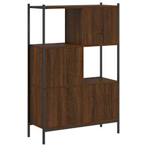 Knihovna hnědý dub 72 x 28 x 109 cm kompozitní dřevo - obrázek 7