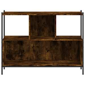 Knihovna kouřový dub 102 x 28 x 77,5 cm kompozitní dřevo - obrázek 5