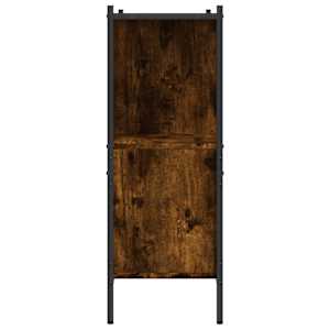 Knihovna kouřový dub 102 x 28 x 77,5 cm kompozitní dřevo - obrázek 6