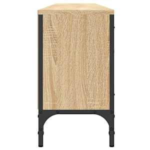 TV skříňka se zásuvkou dub sonoma 200x25x44 cm kompozitní dřevo - obrázek 7