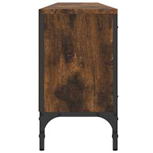 TV skříňka se zásuvkou kouřový dub 200x25x44cm kompozitní dřevo - obrázek 7