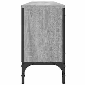 TV skříňka se zásuvkou šedá sonoma 200x25x44cm kompozitní dřevo - obrázek 7