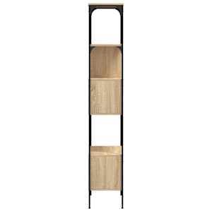 Knihovna s 5 policemi dub sonoma 76 x 33 x 188,5 cm kompozit - obrázek 6