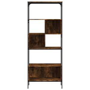 Knihovna s 5 policemi kouřový dub 76 x 33 x 188,5 cm kompozit - obrázek 5