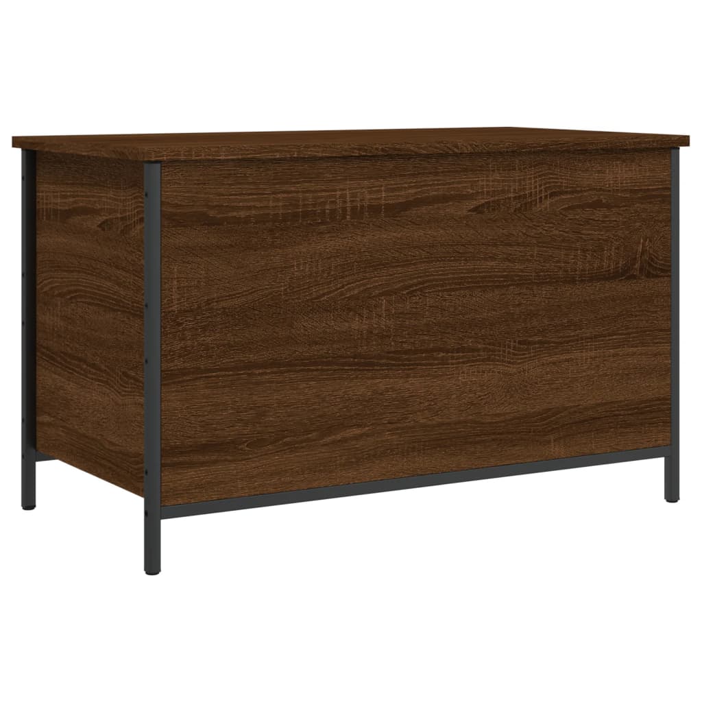 vidaXL Úložná lavice hnědý dub 80 x 42,5 x 50 cm kompozitní dřevo