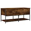 vidaXL hoiupink, suitsutatud tamm, 100 x 42,5 x 47 cm, tehispuit