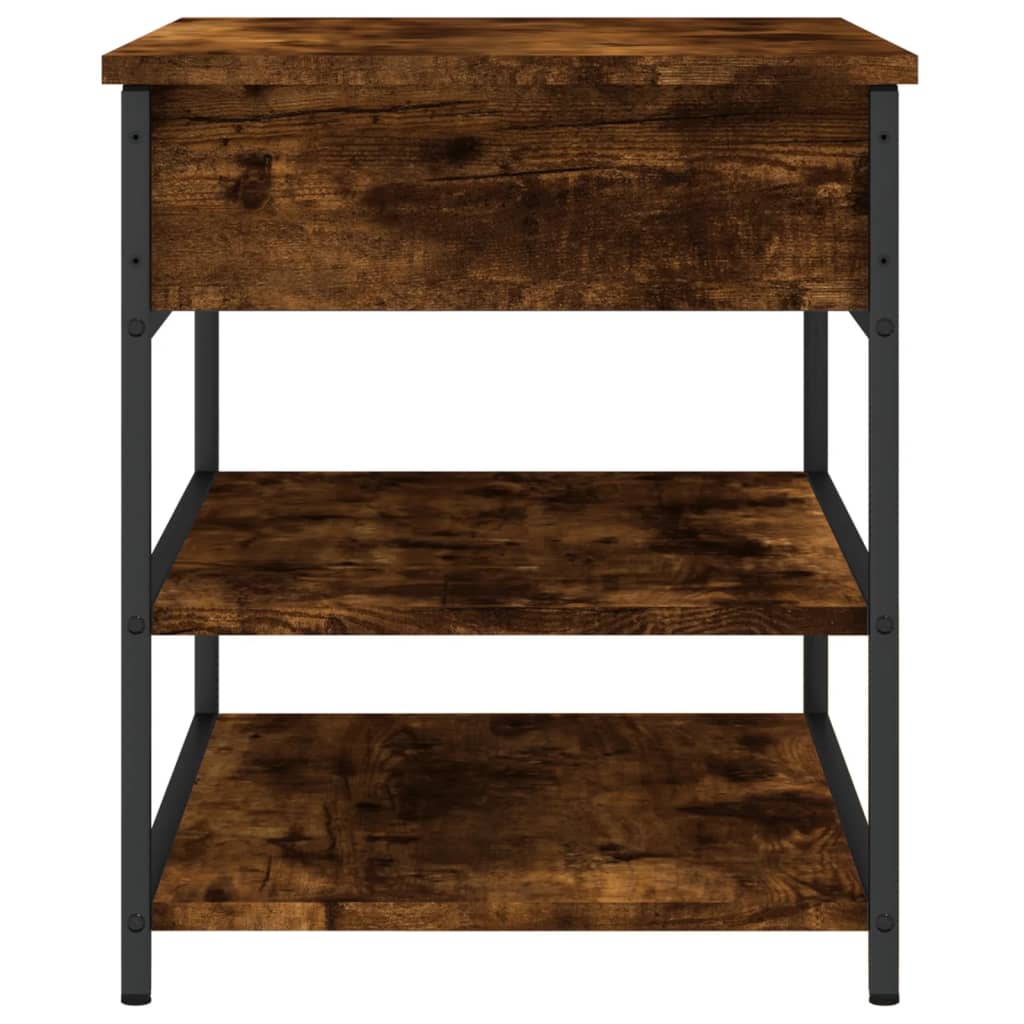 vidaXL Panca Porta Scarpe Grigio Cemento 62x32x50cm Legno Multistrato