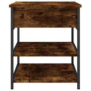 Lavice s botníkem kouřový dub 70x42,5x50 cm kompozitní dřevo - obrázek 8