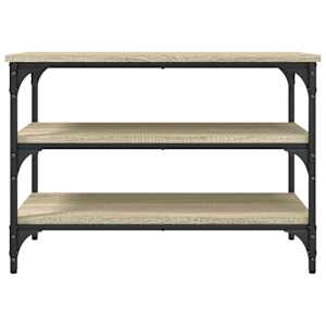 Lavice s botníkem dub sonoma 70 x 38,5 x 49 cm kompozitní dřevo - obrázek 5
