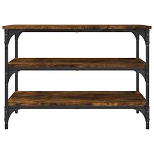 Lavice s botníkem kouřový dub 70x38,5x49 cm kompozitní dřevo - obrázek 5