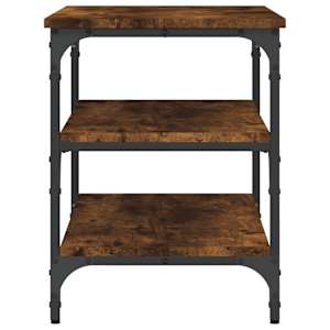 Lavice s botníkem kouřový dub 70x38,5x49 cm kompozitní dřevo - obrázek 6