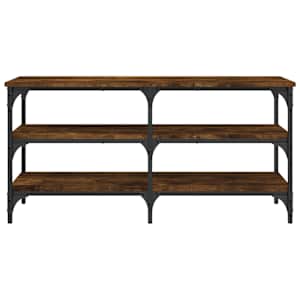 Lavice s botníkem kouřový dub 100x38,5x49 cm kompozitní dřevo - obrázek 5