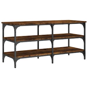 Lavice s botníkem kouřový dub 100x38,5x49 cm kompozitní dřevo - obrázek 7