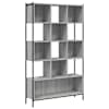 vidaXL raamatualus, hall Sonoma tamm, 102 x 28 x 172 cm, tehispuit