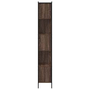 Knihovna hnědý dub 102 x 28 x 172 cm kompozitní dřevo - obrázek 6