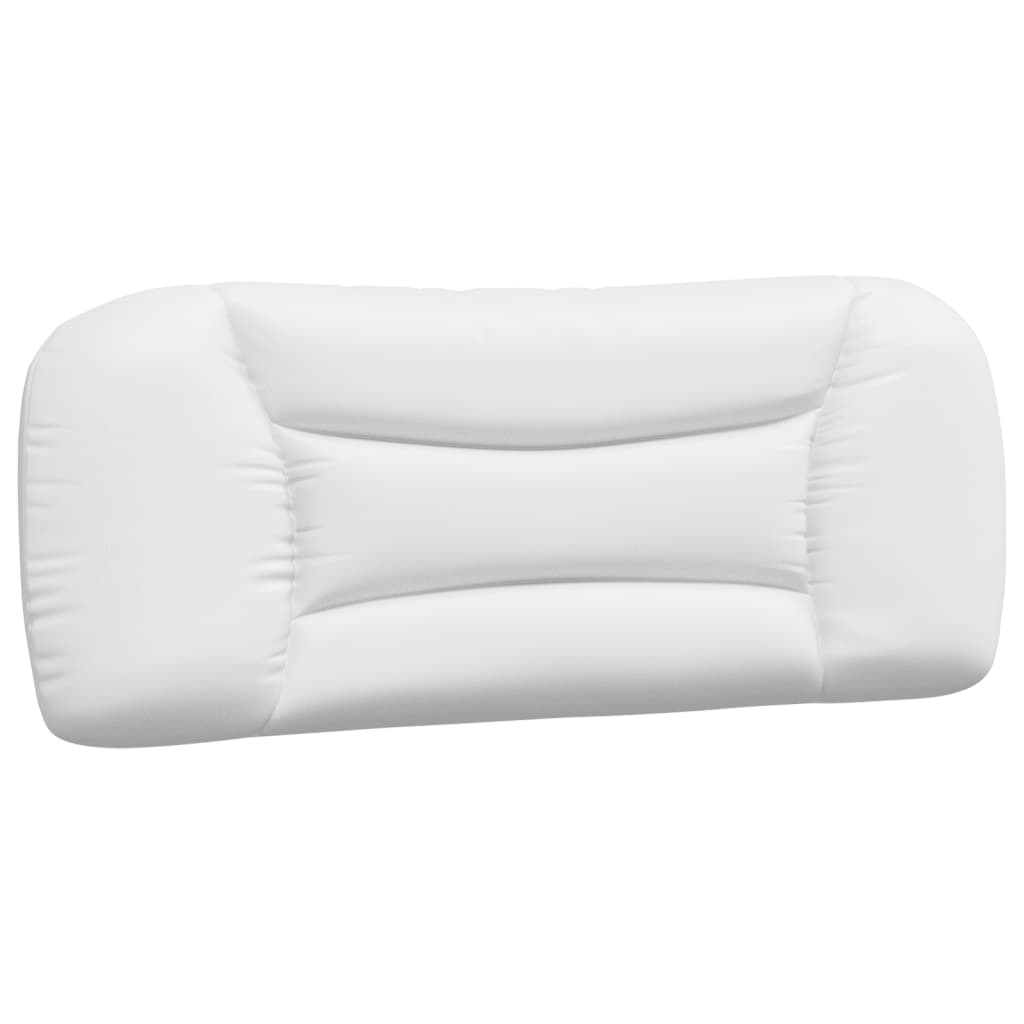 vidaXL Headboard Cushion White 39.4" Faux Leather