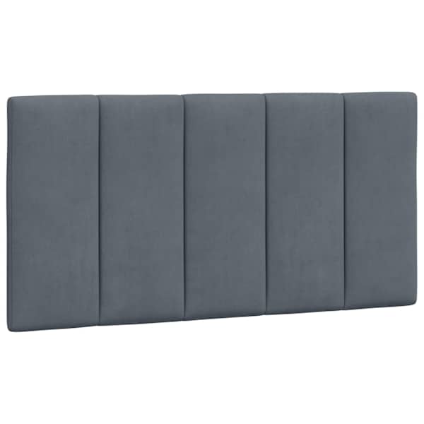 vidaXL peatsipadi Hanko, tumehall, 100 cm, samet