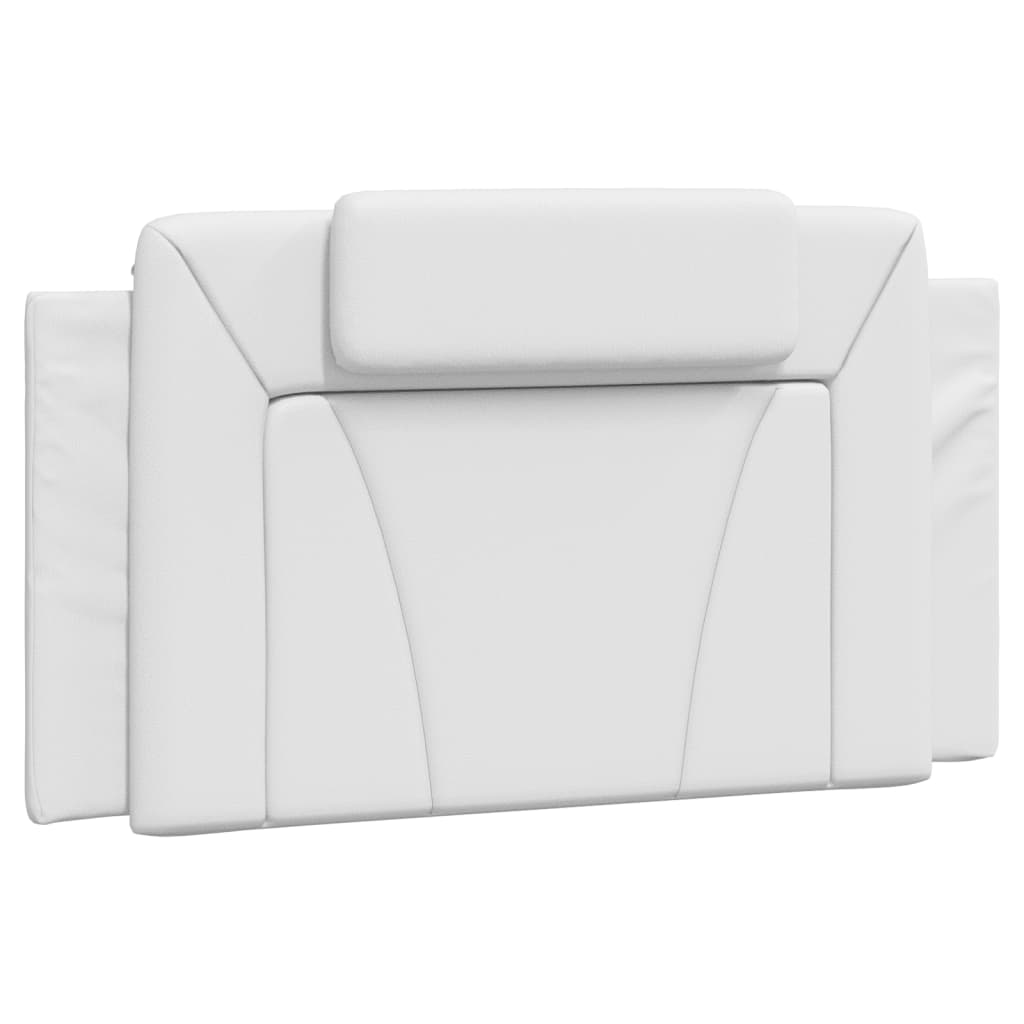 vidaXL Headboard Cushion White 39.4" Faux Leather