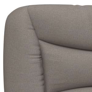 Rám postele bez matrací Hvar taupe 80x200 cm textil - obrázek 10