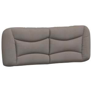 Rám postele bez matrace Hvar taupe 120 x 200 cm textil - obrázek 8