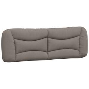 Rám postele bez matrace Hvar taupe 160 x 200 cm textil - obrázek 8