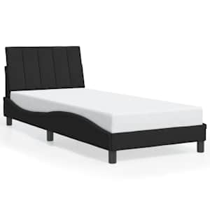 Rám postele bez matrace Hanko černý 80x200 cm samet - obrázek 2