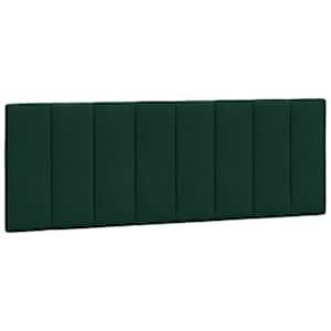 Rám postele bez matrace Hanko tmavě zelená 140 x 190 cm samet - obrázek 8