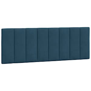 Rám postele bez matrace Hanko modrý 140 x 190 cm samet - obrázek 6