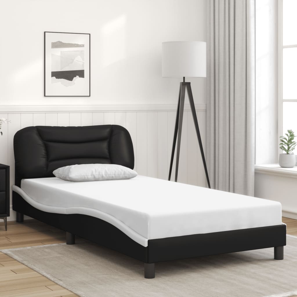 Bed Frame Black and White