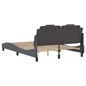 Rám postele Viana bez matrace šedý 120x200 cm umělá kůže - obrázek 6